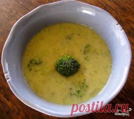Суп с брокколи и сыром - пошаговый кулинарный рецепт на Повар.ру