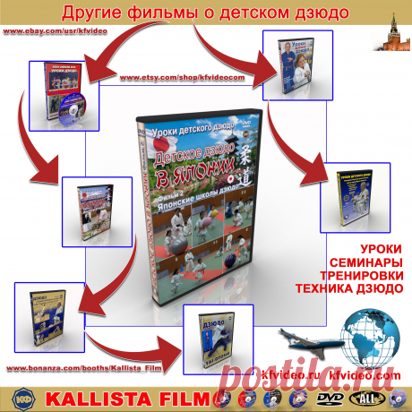 Купить дзюдо в Москве, Санкт- Петербурге, Новосибирске, Екатеренбурге, Нижнем новгороде, Казани, Челябинске, Омске, Самаре, Ростове-на-Дону, Уфе, Красноярске, Перьми,Воронеже, Волг Видео уроки дзюдо. Детские тренировки в Японии. Фильм 1. Институт Кодокан.