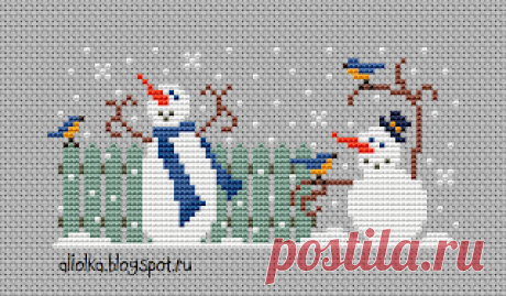 Мои творилки *** Aliolka design: Веселые снеговички!