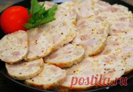 Сделали за час куриную колбасу на замену магазинной: получилось вкуснее и дешевле - Steak Lovers - Медиаплатформа МирТесен