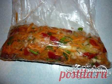 заморозка на зиму