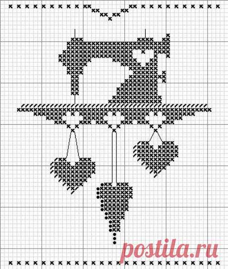 Волшебная вышивка + схемы
