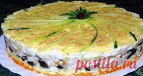 Салат торт № 1 в нашем мире: займет главное место на любом столе