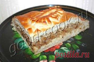 пирог с капустой, рецепт приготовления