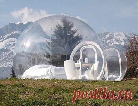 Прозрачная палатка Bubble Tree / Экстремальный досуг