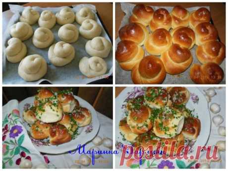 Пампушки с чесноком и зеленью — готовлю мужу, когда есть желание его побаловать!