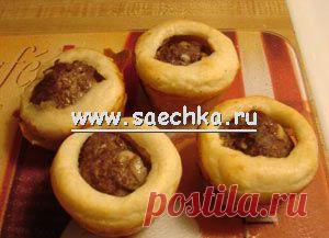 Открытые мясные шарики в тесте | рецепты на Saechka.Ru
