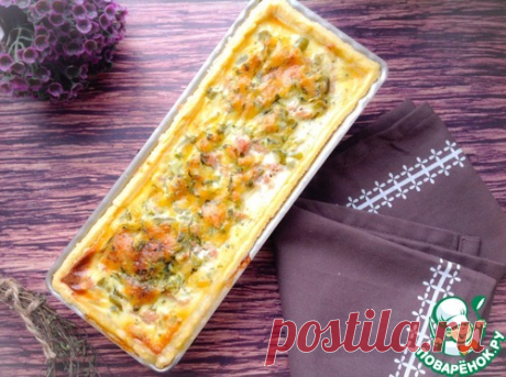 Мини-киш с тунцом - кулинарный рецепт