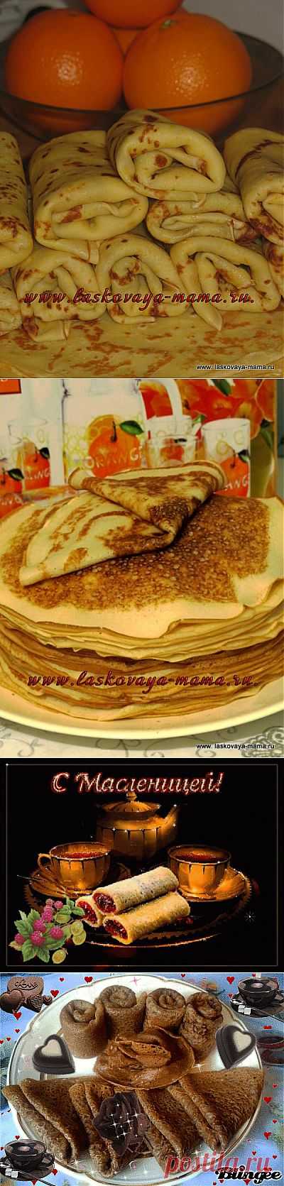 (+1) - Апельсиновые блинчики с творожной начинкой | Любимые рецепты