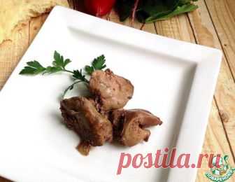 Куриная печень с томатами в СВЧ – кулинарный рецепт
