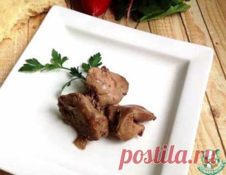 Куриная печень с томатами в СВЧ – кулинарный рецепт