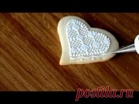 Рождественские пряники Медовники. МК по росписи