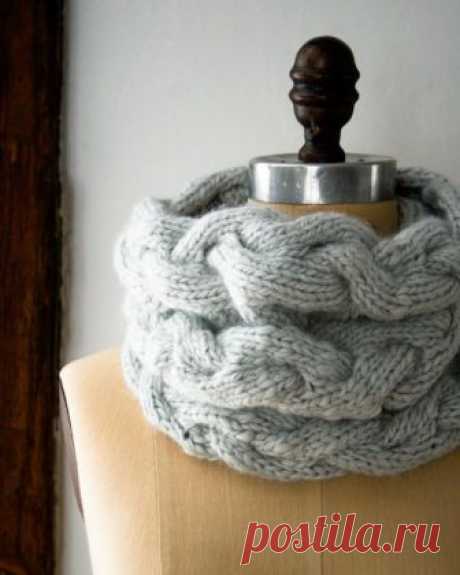 Снуд Braided Cable (модель Purl soho) - блог экспертов интернет-магазина пряжи 5motkov.ru