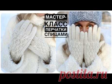 Мастер-класс перчатки спицами из Drops Alpaca. Подробный попетельный МК.