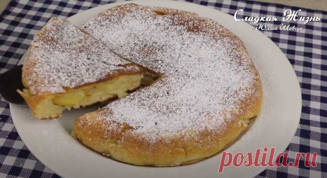 Десерт без духовки с яблоками. Никакой возни и выпечки.