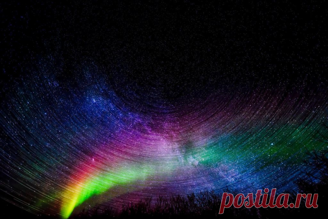 Небесные переливы Аляски