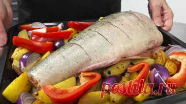 Как вкусно приготовить рыбу, чтобы она была просто идеальной и не сухой. Очень нежная и сочная рыба! | Сейчас Приготовим! | Дзен