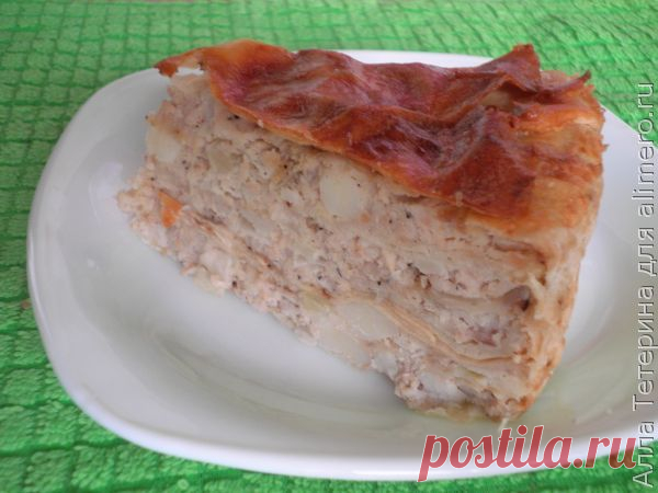 👌 Пирог из лаваша с фаршем и картошкой, рецепты с фото Захотелось как-то мне испечь несладкий пирог, но так, чтобы было меньше возни с тестом, и чтобы начинки в пироге было побольше. Вот с такими мыслями я и прикупила два тонких армянс...