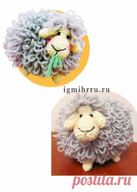 СВЯЖЕМ СИМВОЛ 2015 ГОДА! КУДРЯВАЯ ОВЕЧКА.
