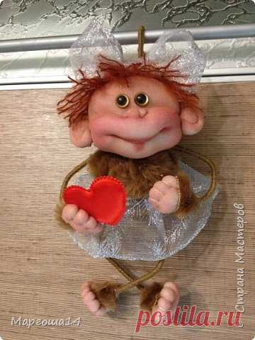 Еще одна малышка обезьянка на скорую руку