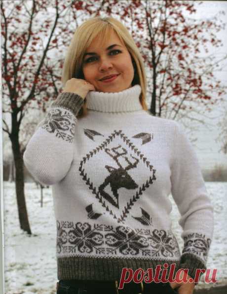 Свитер &quot;Олень&quot;