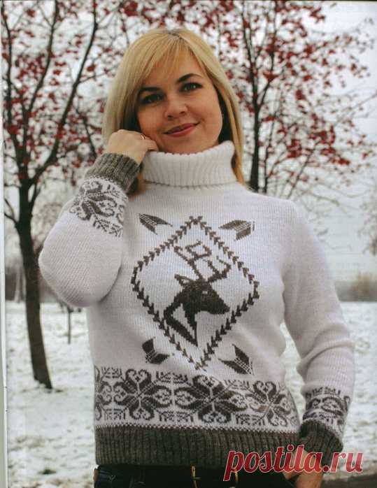 Свитер "Олень"