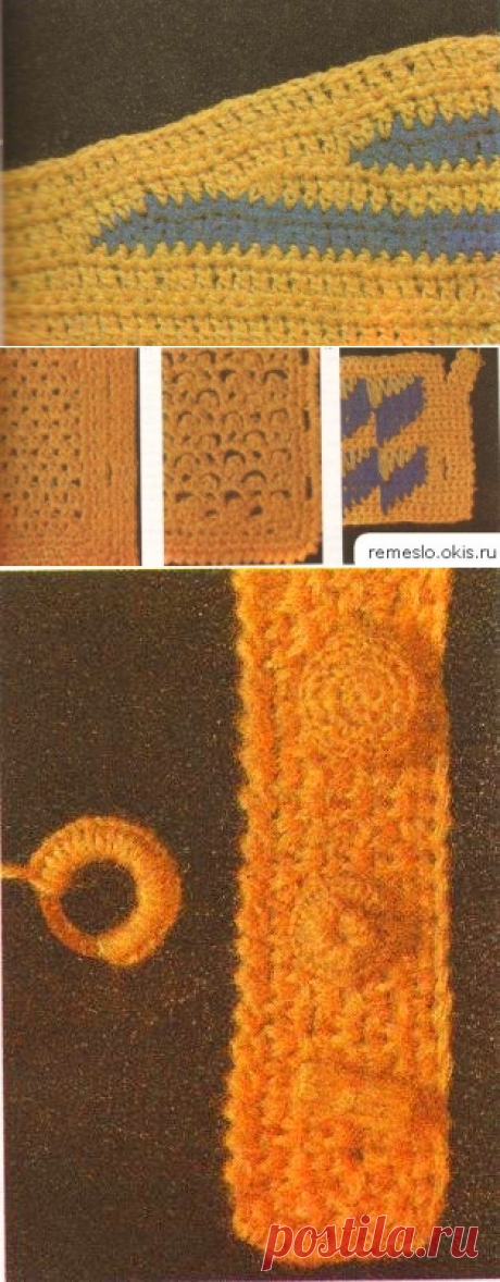 Как связать крючком пройму, горловину, петли, вытачку / Нестареющая классика