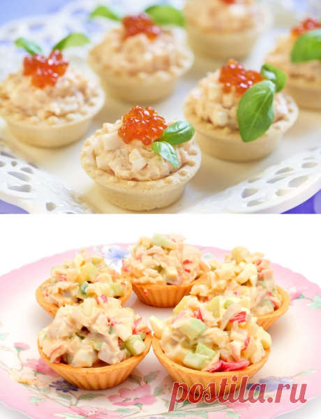 12 вкуснейших начинок для тарталеток.