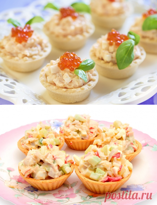 12 вкуснейших начинок для тарталеток.