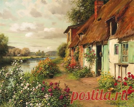 Louis Aston Knight. Landscapes