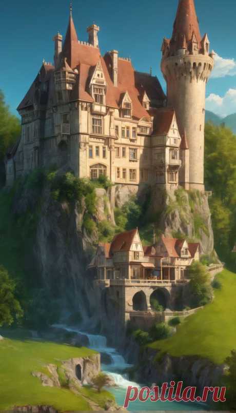 Старинный замок