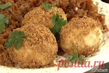 Угощения для праздничного стола -&quot;Картофельные колобки&quot;.