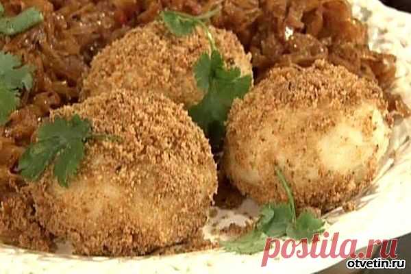 Угощения для праздничного стола -"Картофельные колобки".