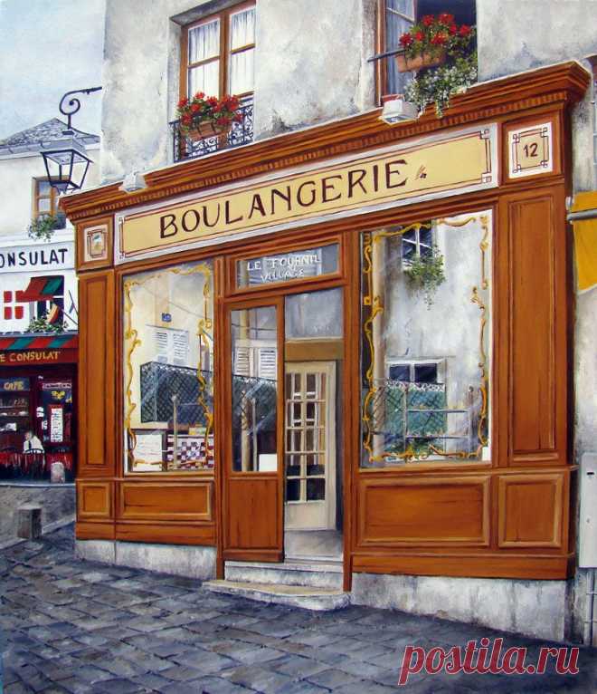 А я опять хочу в ... Художница Marie-Claire Houmeau.