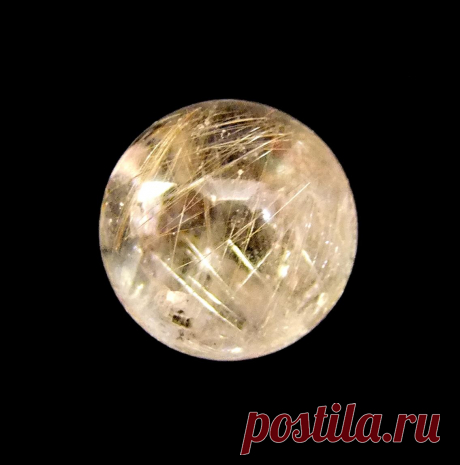 SILVER RUTILATED QUARTZ SPHERE. SP12092POL