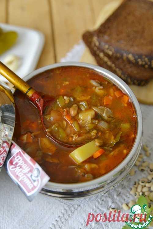 Постный рассольник с фасолью и грибами – кулинарный рецепт