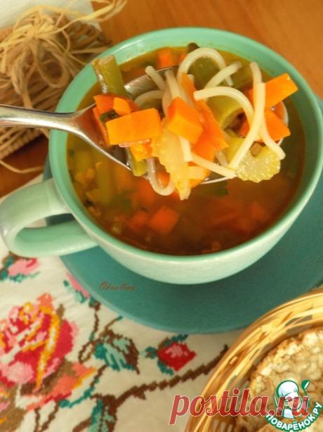 Овощной суп "Почти минестроне" – кулинарный рецепт