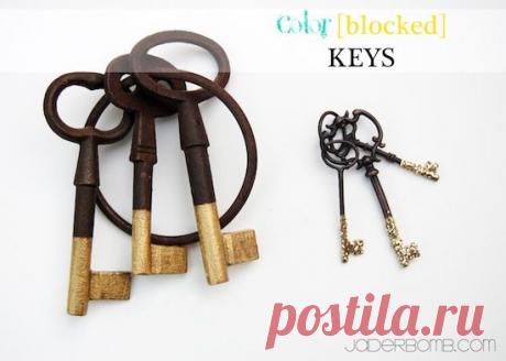 Make Colorblocked Keys | Babble
