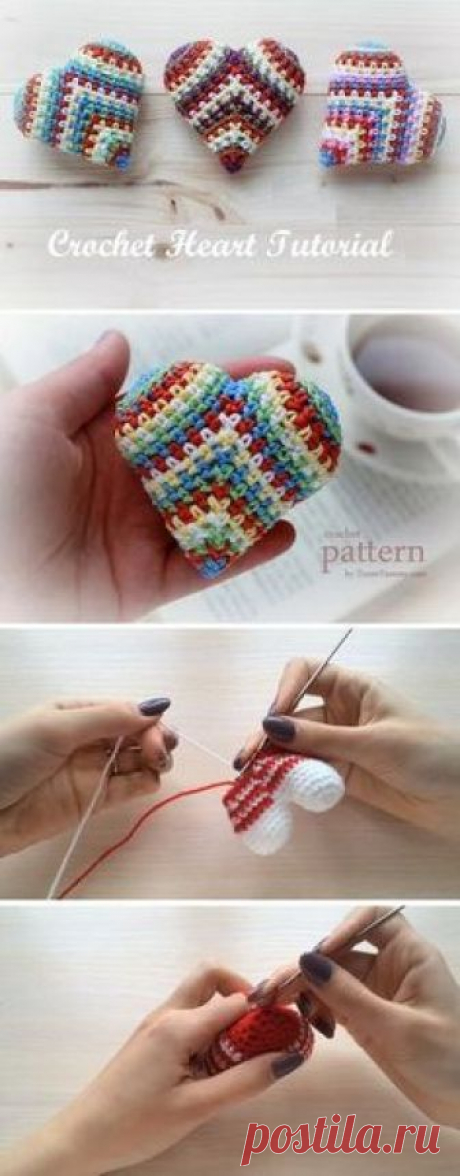 We have numerous heart tutorials on our blog. You can learn how to crochet a simple heart, rosy heart or a string of the hearts – all of these we have previously shared with you. Despite of having so many various heart tutorials, we didn’t have a 3D heart tutorial available. Today we are sharing… Read More Crochet 3D Heart