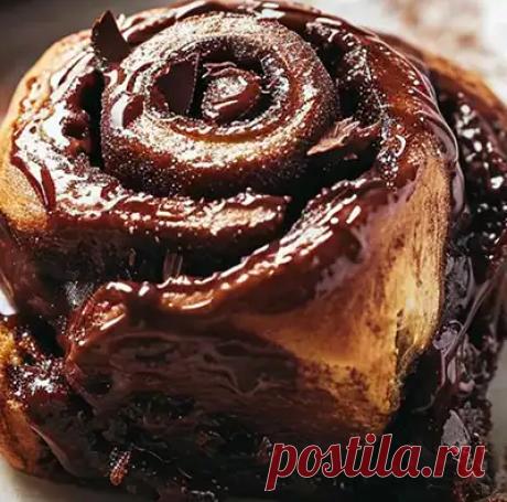 Шоколадные булочки с корицей – пошаговый рецепт