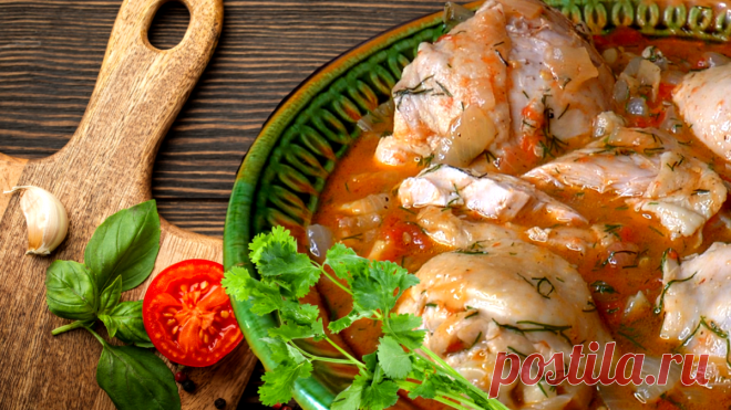Чахохбили из курицы. Простой и быстрый рецепт. | Варим Жарим, рецепты | Дзен