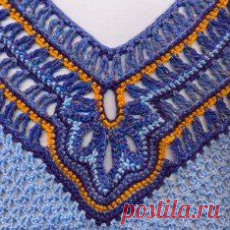 Горловина для кофты крючком | Лаборатория домашнего хозяйства