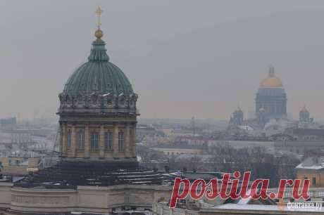 Последний день зимы в Петербурге, фото - 28 февраля 2025 - ФОНТАНКА.ру