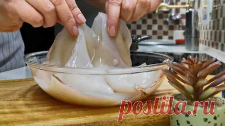 Этот "Розовый" САЛАТ с кальмарами УДИВИТ всех. Обязательно готовить на Новогодний стол | Розовый баклажан | Дзен