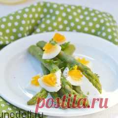 Рецепт жареной спаржи / Меню недели