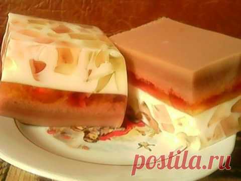 Желе из сгущенного молока