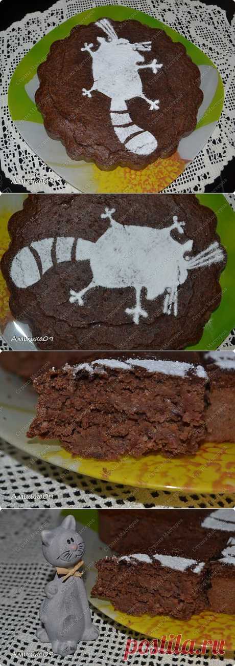 Шоколадно-апельсиновый пирог из фасоли | Страна Мастеров