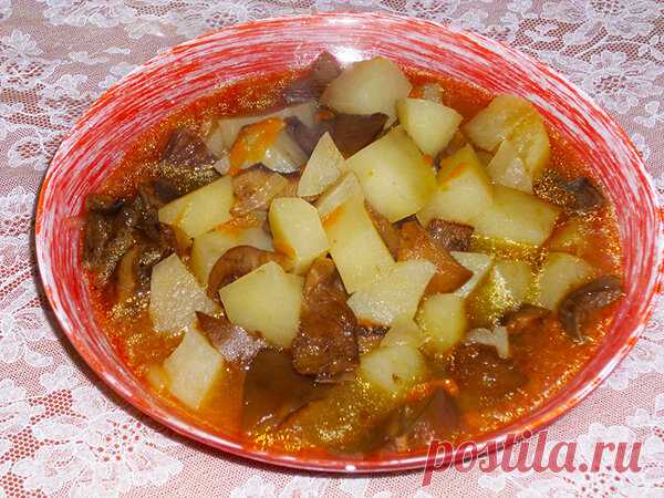 Жаркое с овощами и грибами для постного стола | Poperchi.Ru | Яндекс Дзен