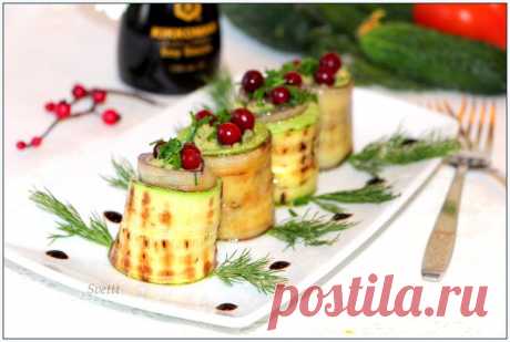 Овощные рулеты с пикантной начинкой. Рецепт c фото, мы подскажем, как приготовить!