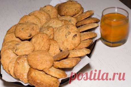 Как приготовить домашнее овсяное печенье - рецепт, ингридиенты и фотографии